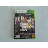 Jogo X box 360 Grand Theft Auto Iv Original Em Japonês