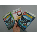 Jogo Xbox 360 Lego Batman The Video Game & Pure 2 Jogos Leia