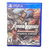 Jogo Xtreme Legends Dynasty Warriors 8 Ps4 Mídia Física