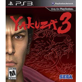 Jogo Yakuza 3 Playstation 3 Ps3 Pronta Entrega Original Game