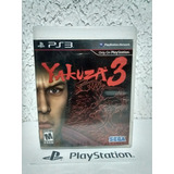 Jogo Yakuza 3 Ps3
