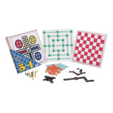 Jogos Clássico 5x1 Dominó Ludo Loto Dama Trilha Xalingo
