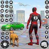 Jogos De Super-heróis Do Homem-aranha Voador - Jogo Do Herói Da Corda De Aranha De Miami | Incríveis Jogos De Herói De Corda De Teia De Aranha | Grand Theft Gangster | Gta Crime Simulator - Vice City