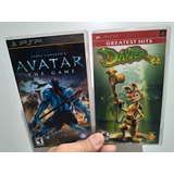 Jogos Psp Umd Avatar The Game E Daxter Completos Os Dois 