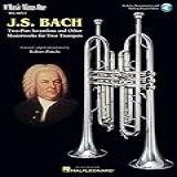 Johann Sebastian Bach Two Part Inventions For Two Trumpets Book 2 CD Pack
