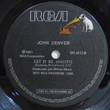 John Denver 1974 Sunshine On My Shoulders Compacto