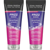 John Frieda Frizz Ease Brazillian Sleek Frizz Shampoo /cond 