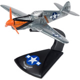 Johnny Lightning Militar Incolor Avião Curtiss P-40 Warhawk