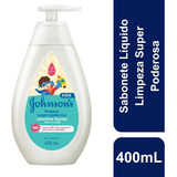 Johnson s Kids Sabonete Líquido Limpeza Super Poderosa 400ml