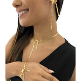 Joias Femininas Banhado A Ouro 24k Não Escurecer brinde Top