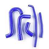 JOIUYOLJ Kit De Mangueira De Radiador De Silicone De 3 Camadas Compatível Com Alfa Romeo ES 30 SZ 1989 1994 Azul 