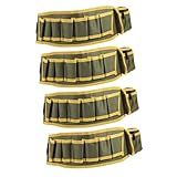 Jojofuny 4 Pcs Bolsa De Ferramentas Bolsas De Couro Para Mulheres Saco De Cinto De Ferramenta Eletricista Kit De Ferramentas Kit Ferramentas Avental Ferramentas De Carpinteiro Mini Pochete