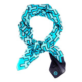 Jonathan Adler Stepped Chevron Scarf Pavão