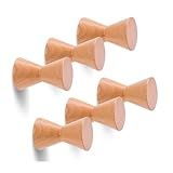 Joochi Ganchos De Parede De Madeira Para Casacos Cabide De Parede Moderno De Madeira Para Chapéu Gancho De Roupão Suporte De Alfinetes De Madeira Cabides De Parede Decoração De Casa Suporte