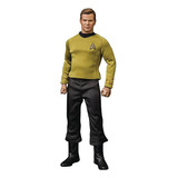 Jornada Nas Estrelas Capitão Kirk Star Trek Tos Qmx 1 6
