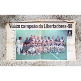 Jornal Antigo 2 Caderno Globo Vasco Campeão Libertadores 