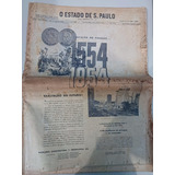 Jornal Antigo O Estado De São Paulo 25 01 1954 5 Cadernos