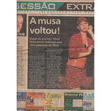 Jornal Extra Maria Paula Titãs Arlindo Cruz Evelyn