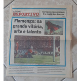 Jornal Globo Esportivo Flamengo Campeão Do Mundo Reedição