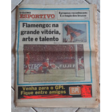 Jornal O Globo Esportivo Flamengo Campeão Do Mundo 1981 Raro
