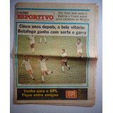 Jornal O Globo Esportivo Outubro 1981