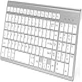 JOYACCESS J Teclado Bluetooth Teclado Sem Fio Para Vários Dispositivos Com Teclado Numérico Teclado Sem Fio Compatível Com IMac Mac Apple MacBook Air Pro Laptop Android Windows Computador 