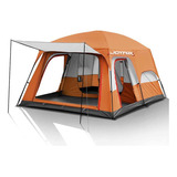 Joyfox Cbc004 313 Barraca Camping Acampamento 8 12 Pessoas Grande Varanda Naranja