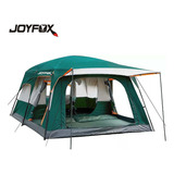 Joyfox Family Luxe 10 15 Pessoas Tenda Familiar Grande Verde escuro 420x305x200cm