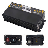 Joyfox Inversor Tensão 800w Pico 1600w Conversor Onda Senoidal Pura 12v Para 110v 60hz Múltipla Proteção