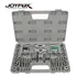 Joyfox Kit Macho E Tarracha Jogo 40 Peças De Rápido Profissinal Cor Cinza
