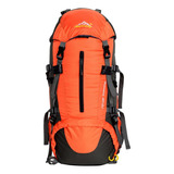 Joyfox Mochila Cargueira 45 5l Viagem Camping Cor Laranja Desenho Do Tecido Nylon Impermeável Reforcada