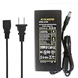 JOYLIT Adaptador De Fonte De Alimentação De Comutação AC 100 240V Para CC 12V 5A CC 2 1 Mm X 5 5 Mm Plug 12V 5A Fonte De Alimentação Para Luzes Flexíveis De LED