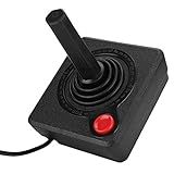 Joystick Controlador Clássico Retrô Para Atari Controle De Jogo Analógico 3D Para Sistema De Console Atari 2600 Design Ergonômico