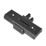 Joyzan Deslizante De Foco Macro- Deslizante De Câmera De 2 Vias E Corrediça De Disparo De Close-up Com Parafuso De Montagem De 0-6 Cm Para A Maioria Das Câmeras DSLR E Fotógrafos De CC De Casamento Registro De Viagem Vida Diária