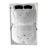 Jp Banheira Classico Grécia Dupla 1 80x1 20m Branco 280l