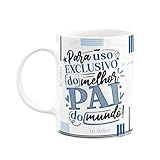 JPS INFO Caneca Dia Dos Pais Exclusivo Do Melhor Pai Do Mundo 