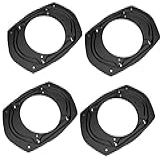 JSP Manufacturing Pacote Com 4 Placas Adaptadoras De Alto Falante Marítimo Para Carro Barco 15 X 20 Cm 15 X 20 A 13 3 Cm
