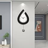 JTWALCLOCK Relógio De Parede Grande Decorativo Para Decoração De Sala De Estar Enorme Gigante Grande Grande Silencioso Moderno Pêndulo Relógios De Parede Operados Por Bateria Sem Tique Taque