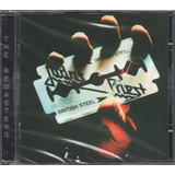 Judas Priest British Steel Cd 2 Faixas Bônus Remasters Novo