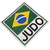 Judo Bandeira Brasil Patch