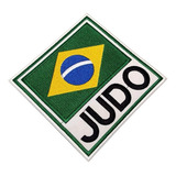 Judo Bandeira Brasil Patch