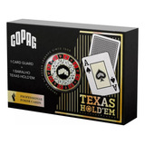 Juego De Cartas Baralho Pro Texas Hold Copag Baralho Idioma Português Preto