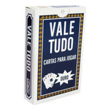 Juego De Cartas Cartas Copag Vale Tudo Azul Idioma Português - Azul-marinho