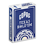 Juego De Cartas Pôquer Copag Texas Hold em Azul