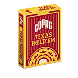 Juego De Cartas Pôquer Copag Texas Hold em   Vermelho