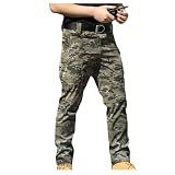 calcas cargo masculinas calcas camuflagem verde militar