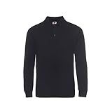 Jueshanzj Camisa Polo Masculina De Manga Comprida E Lapela Azul Tibetano G