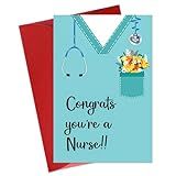 JUESMOS Cartão De Graduação De Enfermeira