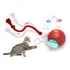 Juguete Interativo Giociv Para Gatos, 3 Modos, Cor Rojo