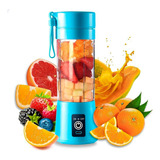 Juice Cup Mini Liquidificador Portátil Con Usb Azul 3 7v